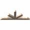 Ekena Millwork Saratoga Smooth Timber Gable Bracket, Douglas Fir, 84"W x 31"H x 5 1/2"D x 5 1/2"F, 9/12 Pitch GBW084X31X0606SAR00SDF - alternate 2